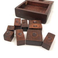 Clever and Lovely Antique Puzzle Box