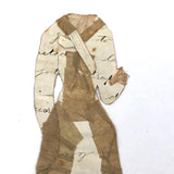 Marvelous Victorian Paper Doll with Equally Wonderful Back