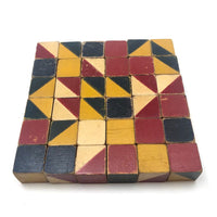 Embossing Company Color Cubes, 36 Cube Set, c. 1930s