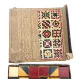 Embossing Company Color Cubes, 36 Cube Set, c. 1930s