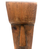 Angular Vintage Folk Art Face