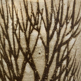 Andersen Design Mid-Century Tall Elliptical Vase with Tree