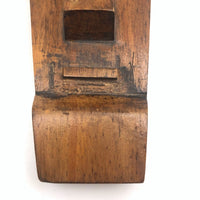 Angular Vintage Folk Art Face