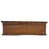 Beautiful Book Shaped Inlaid Folk Art Box with Bone Birds and Snake