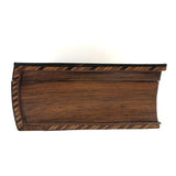 Beautiful Book Shaped Inlaid Folk Art Box with Bone Birds and Snake