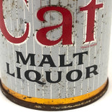 Big Cat Malt Liquor 1960s Newark, NY Tab Top Can