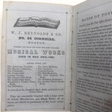 1853 Diary with Many Years of Varied Entries