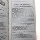 1853 Diary with Many Years of Varied Entries