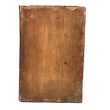 Beautiful Book Shaped Inlaid Folk Art Box with Bone Birds and Snake