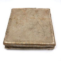 Terrific Early Embossing Company Blocks in Tenderly Mended Original Box