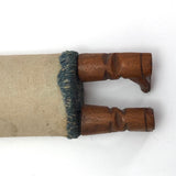 Hand-Carved Wooden Man with Hidden Tools!