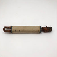 Hand-Carved Wooden Man with Hidden Tools!