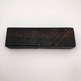 Razor Knife Sharpening Stone In Gorgeous Fitted Wood Box