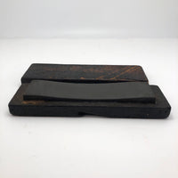 Razor Knife Sharpening Stone In Gorgeous Fitted Wood Box