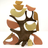 Creative Playthings MCM Birds on a Tree Puzzle and Balancing Toy