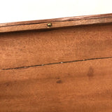 Beautiful Book Shaped Inlaid Folk Art Box with Bone Birds and Snake