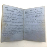 1853 Diary with Many Years of Varied Entries
