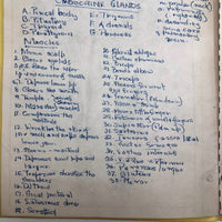 Larry Jones' Physiology Notebook with Cover Drawing and Diagrams