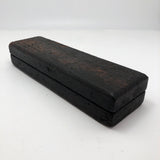 Razor Knife Sharpening Stone In Gorgeous Fitted Wood Box