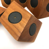 Cool Vintage Magnetic Wooden Octagon