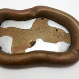 Trench-y Heavy Handmade Brass and Aluminum Ashtray
