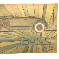 1930 Buick Sport Roadster, from J.T. Garvin's "Wildfire" Portfolio, 1969-70