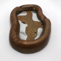 Trench-y Heavy Handmade Brass and Aluminum Ashtray