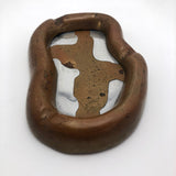 Trench-y Heavy Handmade Brass and Aluminum Ashtray