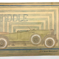 1919 Biddle Sport, from J.T. Garvin's "Wildfire" Portfolio, 1969-70