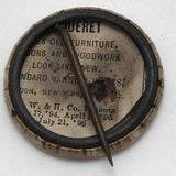 Lacqueret 1905 Pinback Button