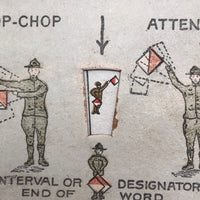 Boy Scouts 1914 Semaphore and Morse Code Pocket Signal Disk