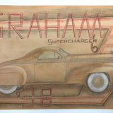 1938 Graham Supercharger, from J.T. Garvin's "Wildfire" Portfolio, 1969-70