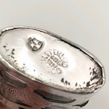 Taxco, Mexico Sterling Silver Overlay Small Perfume Bottle