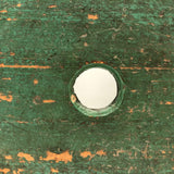Perfect Old Green Painted Cricket Stool