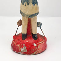 Wonderful Vintage Mexican Folk Art Tree of Life Candlestick