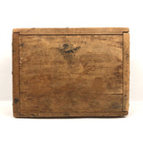 Wonderful 1840s Make Do Stone Warmer Box with Engraved Stone and 1849 Newspaper