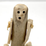 Inuit Small Carved Caribou Antler Doll