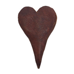 Leather Heart-Shaped Scissors Sheath