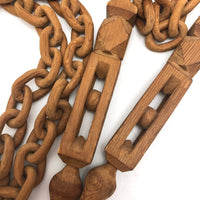 43 Inch Whimsy Chain with Ball in Cage Ends