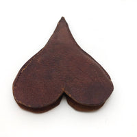 Leather Heart-Shaped Scissors Sheath