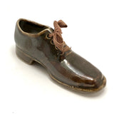 Lustreware Miniature Shoe with Laces