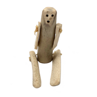 Inuit Small Carved Caribou Antler Doll