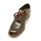 Lustreware Miniature Shoe with Laces