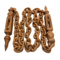 43 Inch Whimsy Chain with Ball in Cage Ends