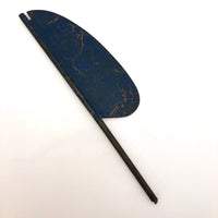 Blue Painted Steel Flag or Sail