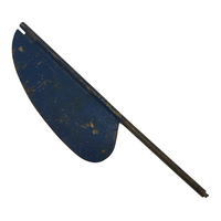 Blue Painted Steel Flag or Sail
