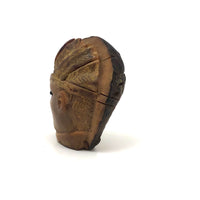 Little Carved Tagua Nut Native American Chief Head