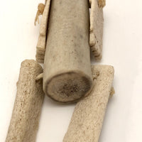 Inuit Small Carved Caribou Antler Doll