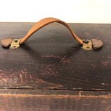 Wonderful Old Wooden Dentist's Traveling Cabinet