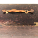 Wonderful Old Wooden Dentist's Traveling Cabinet